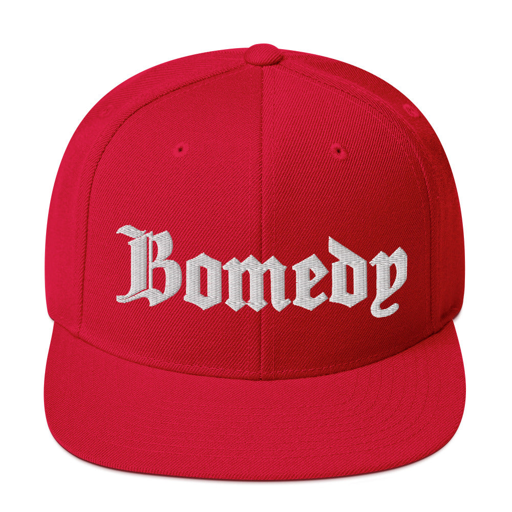 Red Neighbor Snapback Hat - Comedy the Brand - Stand-Up Comedy Fan Gear