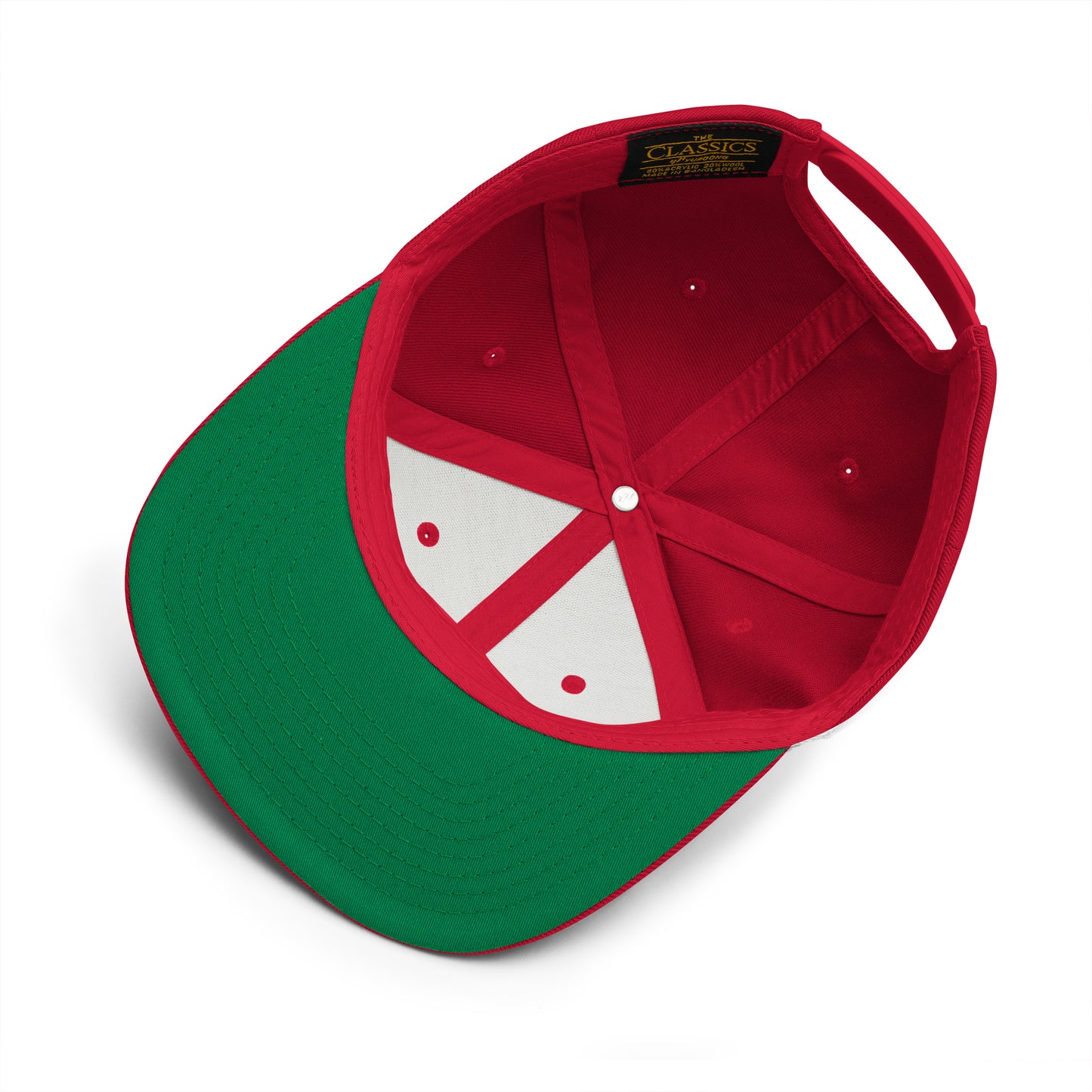 Red Neighbor Snapback Hat - Comedy the Brand - Stand-Up Comedy Fan Gear