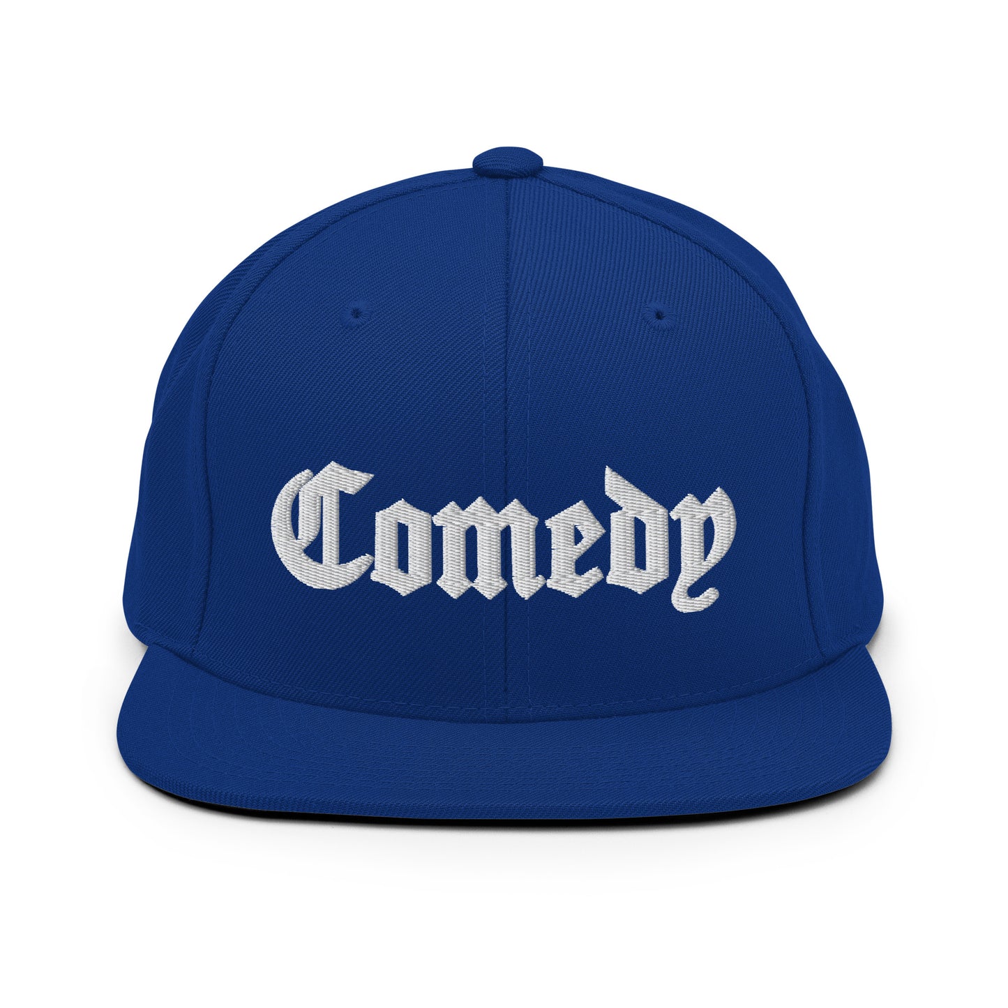 Blue Neighbor Snapback Hat - Comedy the Brand - Stand-Up Comedy Fan Gear