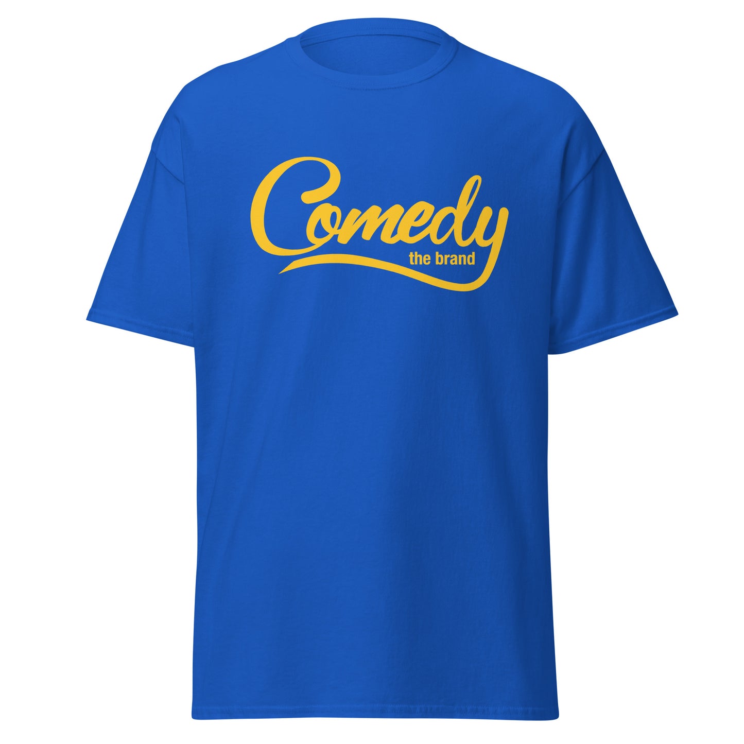 LA Blue Classic T- Shirt - Comedy the Brand - Comedy Fan Gear
