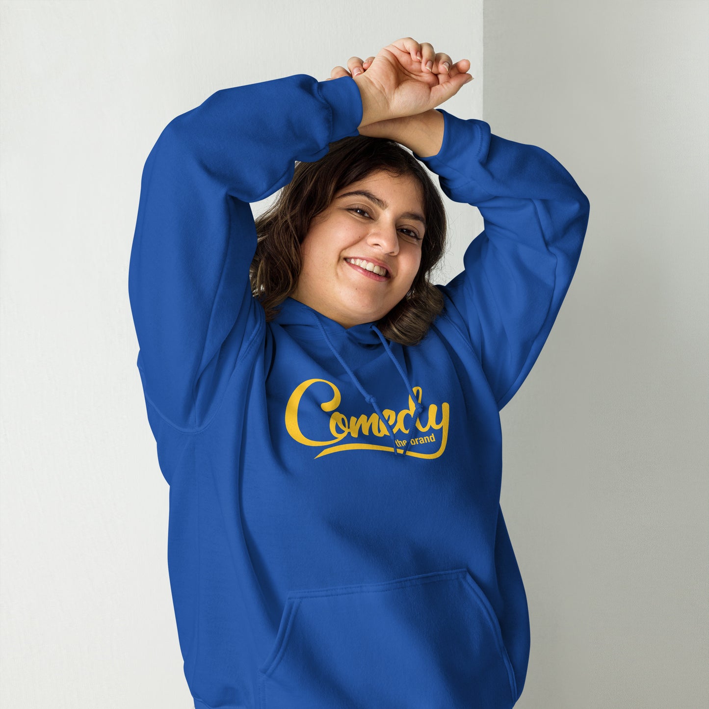 LA Blue Unisex Hoodie - Comedy the Brand - Comedy Fan Gear